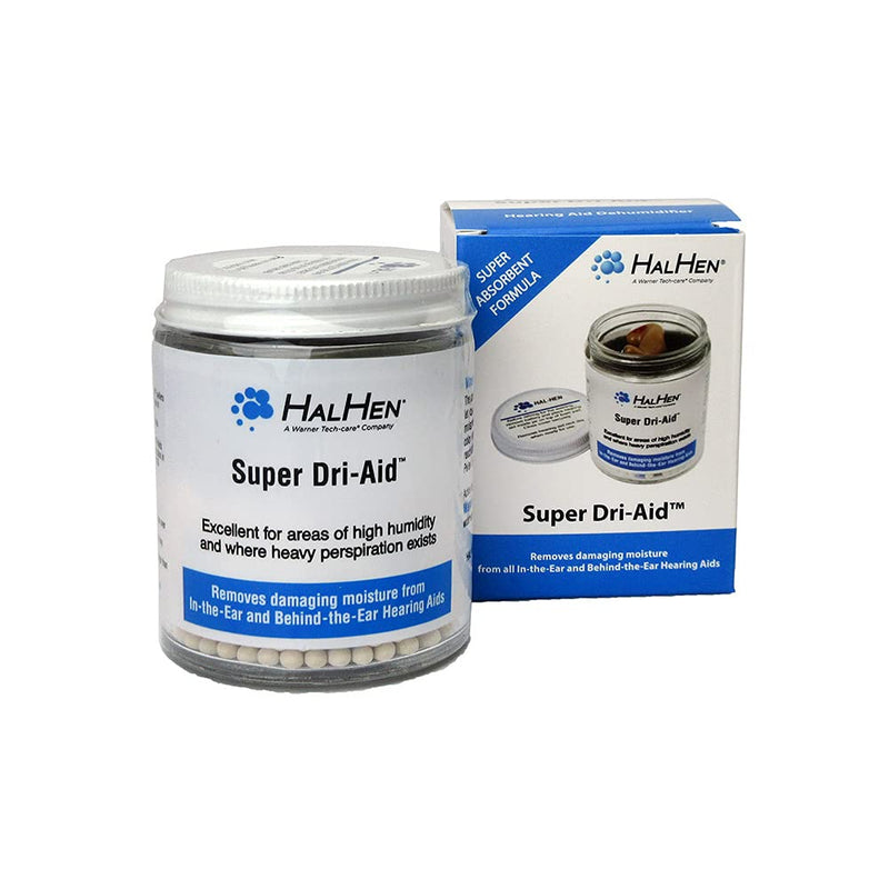 Hal-Hen Super Dri Aid Hearing Aid Dehumidifier 3 Piece Set