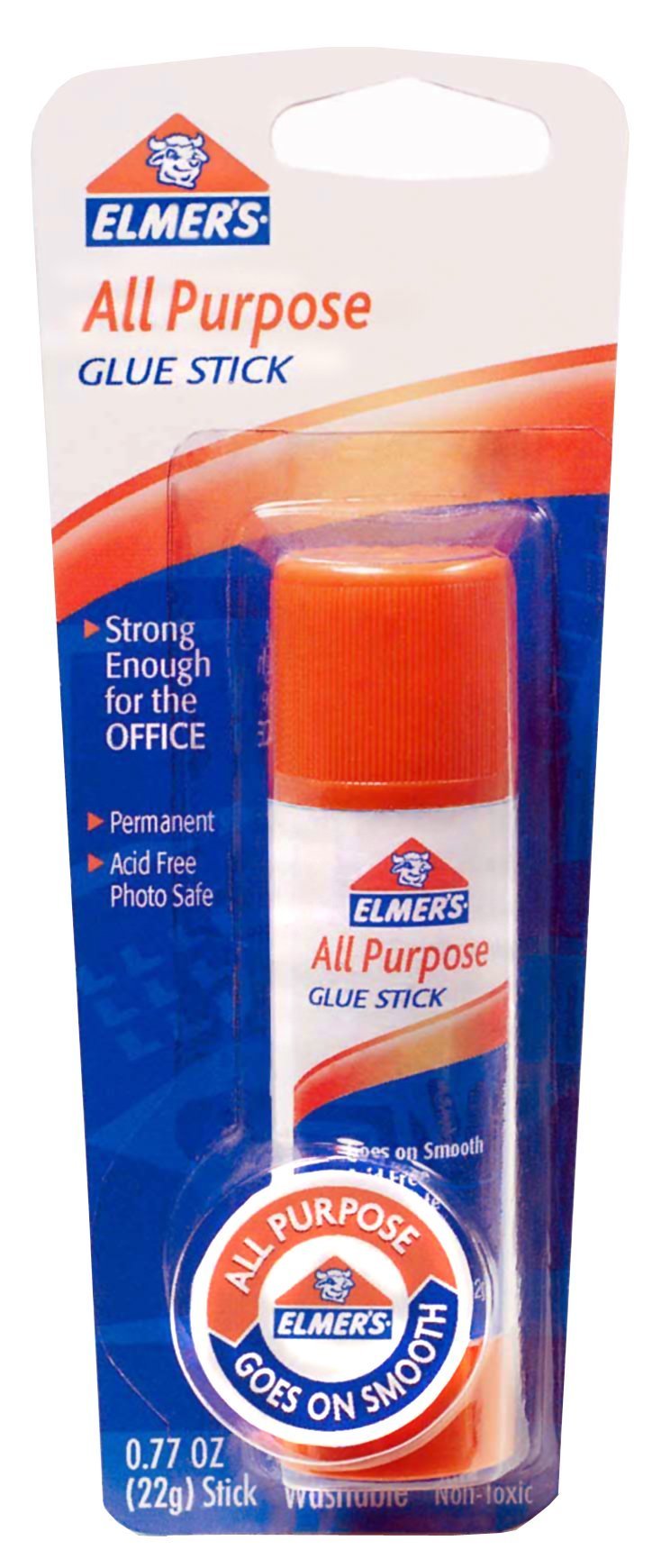 Elmer's All-Purpose Glue Stick, Large, 0.77 oz, Single Stick (E515)