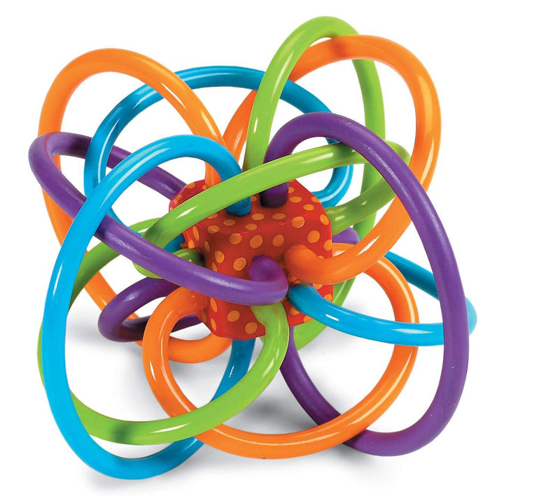 Manhattan Toy Winkel Rattle & Sensory Teether Toy Original Winkel