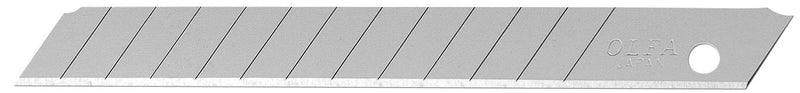OLFA 5015 AB-50B 9mm Snap-Off Silver Blade, 50-Pack