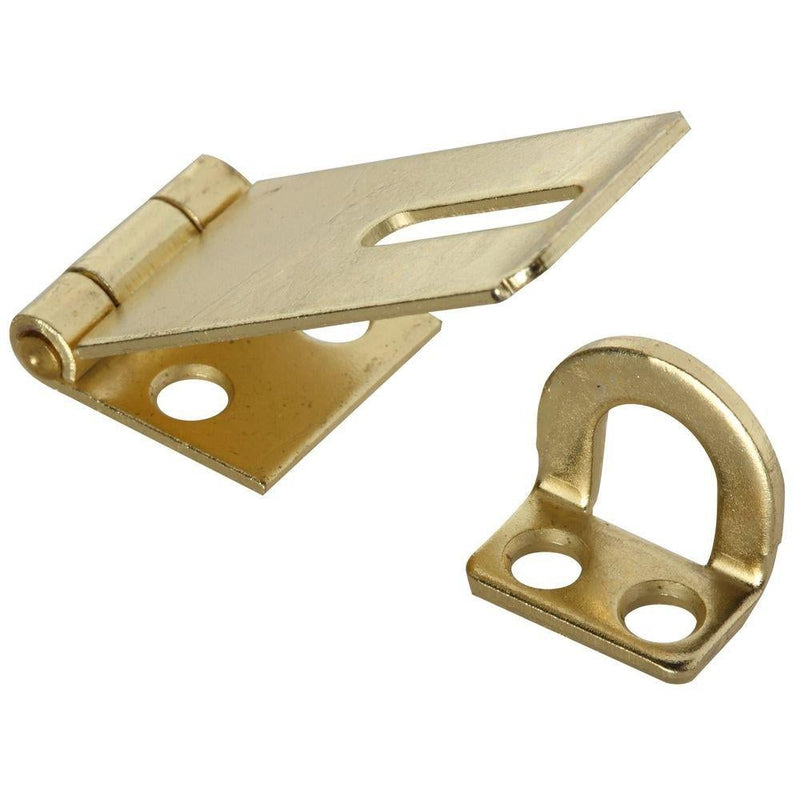 National Hardware N102-053 V30 Safety Hasp in Brass,1-3/4" 1-3/4"