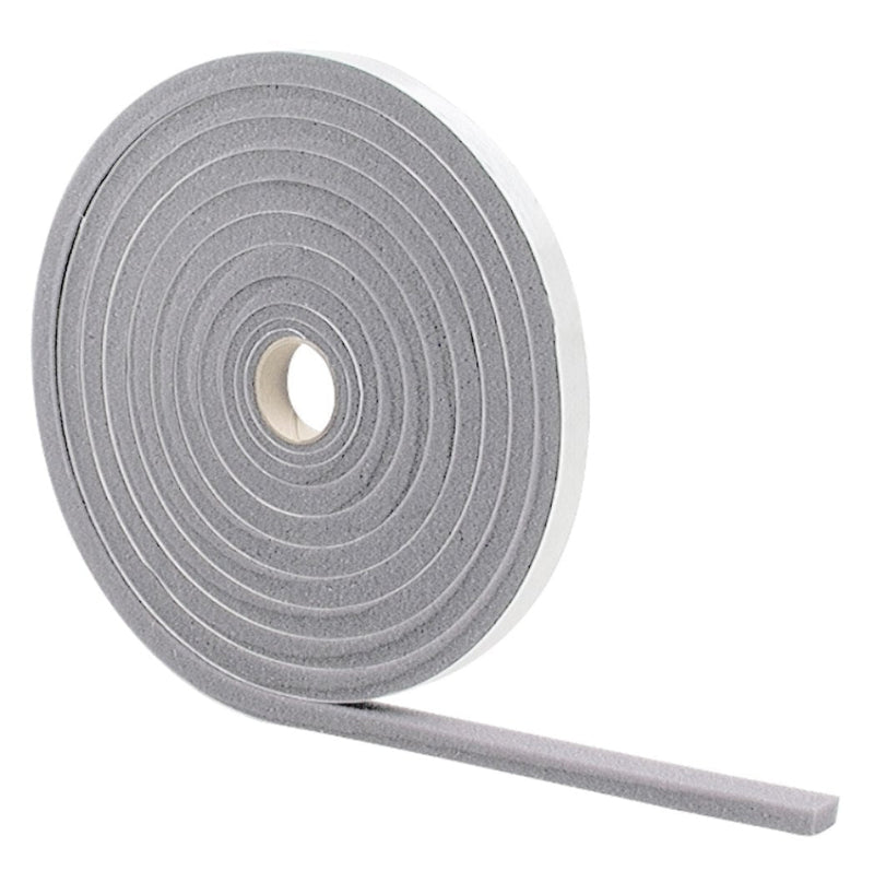 M-D Building Products 02071 1/4-Inch by 1/2-Inch by 17-Feet Low Density Foam Tape Open Cell , Gray