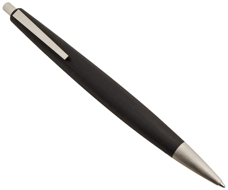 Lamy 2000 Ball Point Pen Stainless Steel Clip - Black/Brushed