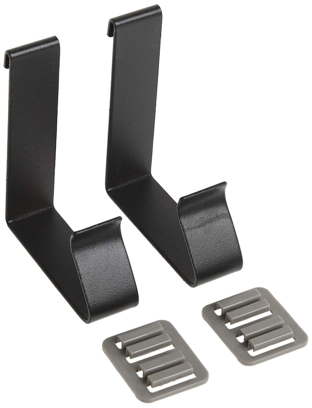 Quartet Cubicle Partition Hangers, Fits 1.5" â€“ 2.5" Cube Walls, Matrix, Black (MCH10)