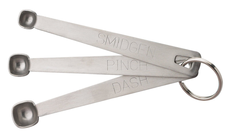 Mrs. Anderson's Baking Measuring Spoons, Dash, Pinch, Smidgen Dash, Pinch, Smidgen Spoons, 3-Piece Set