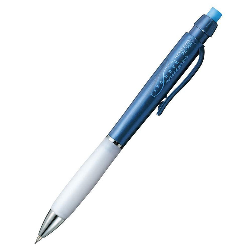 Kokuyo FitCurve Mechanical Pencil - 0.5 mm - Blue Body