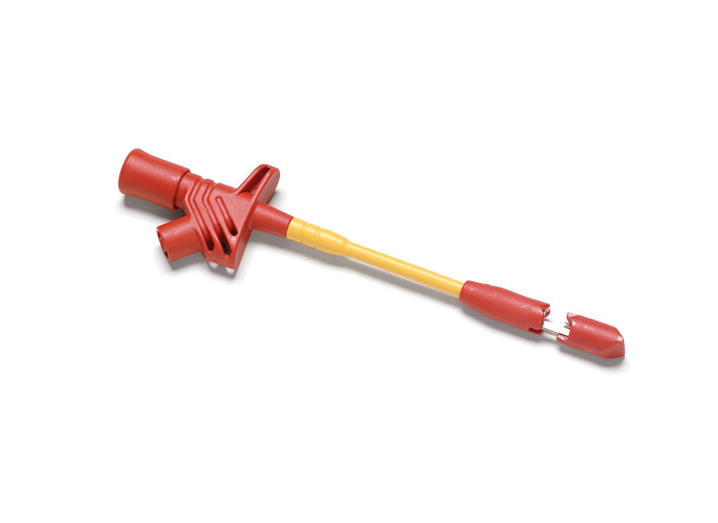 Fluke AC72 Alligator Clip Set, 1000V Voltage, 10A Current, 8mm Jaws Opening