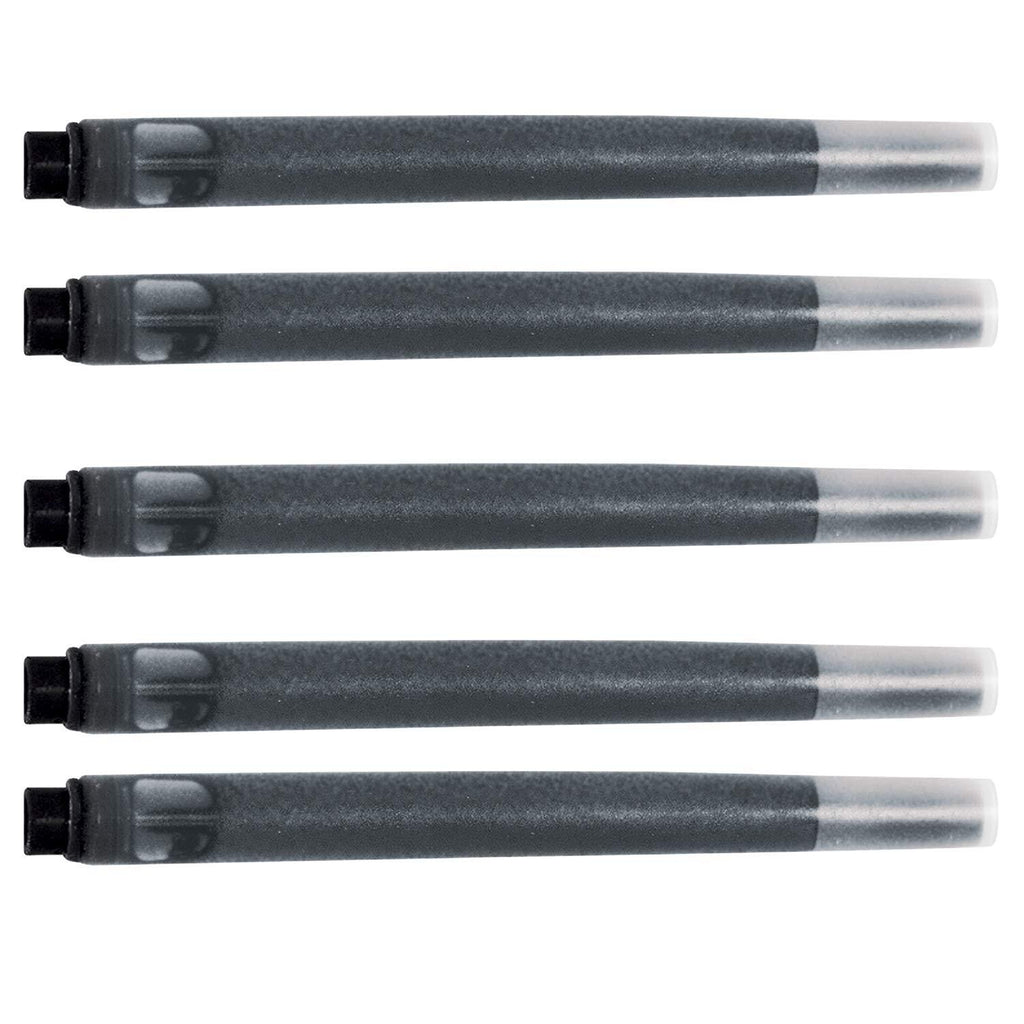 Parker S0116210 Quink Fountain Pen Refills, Long Cartridges Box of 5