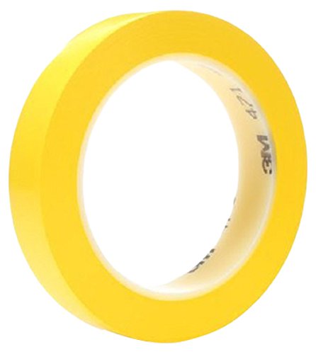 3M Yellow Vinyl Marking Tape (MMM4711YE)