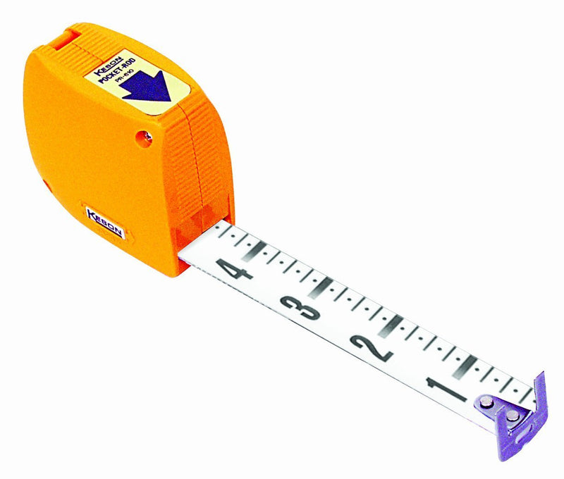 Keson PR618 Builder's Pocket Rod (Units: Foot & Inch), 6-1/2-Foot 6-1/2 ft Units: ft. & in.