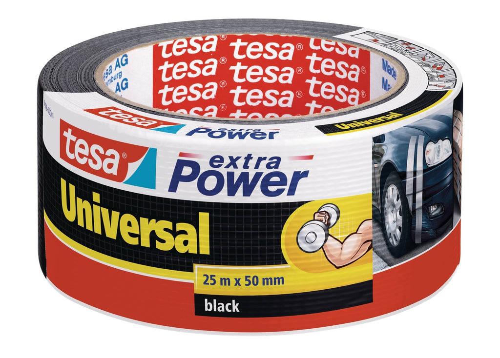 tesa UK TesaBlack Gaffer Duct Tape, 48Mm X 25M not_applicable