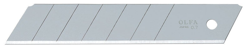 OLFA 5008 HB-5B 25mm Snap-Off EHD Silver Blade, 5-Pack