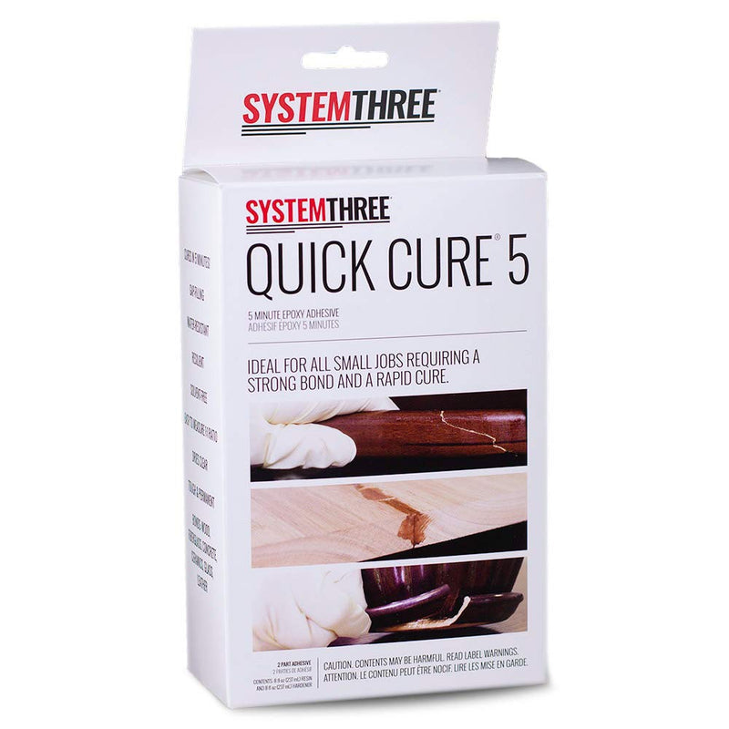 System Three 1000K14 Quick Cure 5 Kit, 1 Pint, Amber