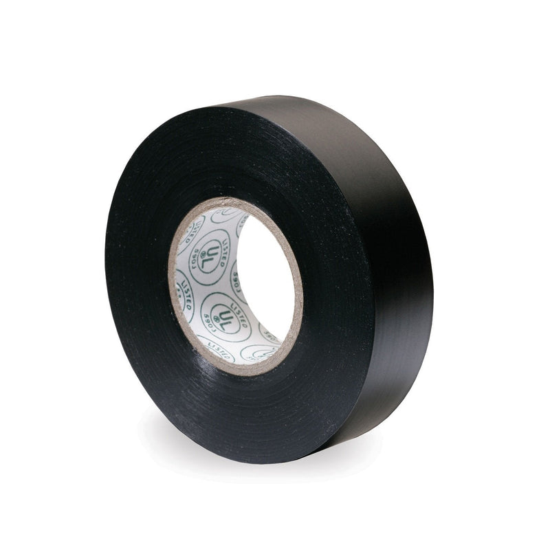 Gardner Bender GTPB-550 Electrical Tape, ½ in x 20 ft, Durable, Easy-Wrap, Flame Retardant, 5 Pk, Black