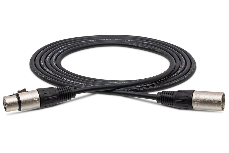 Hosa EBU-010 XLR3F to XLR3M AES/EBU Cable, 10 feet