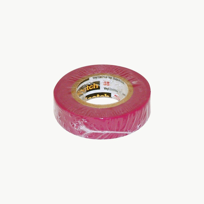 3M Scotch 35 Vinyl Color Coding Electrical Tape, 32 to 221 Degree F, 1250 mV Dielectric Strength, 20' Length x 1/2" Width, Violet