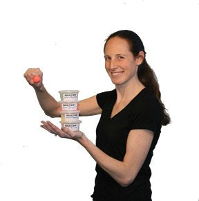 CanDo 10-2760 Scented Theraputty Exercise Material, 2 oz, Vanilla-Tan-XX-Soft