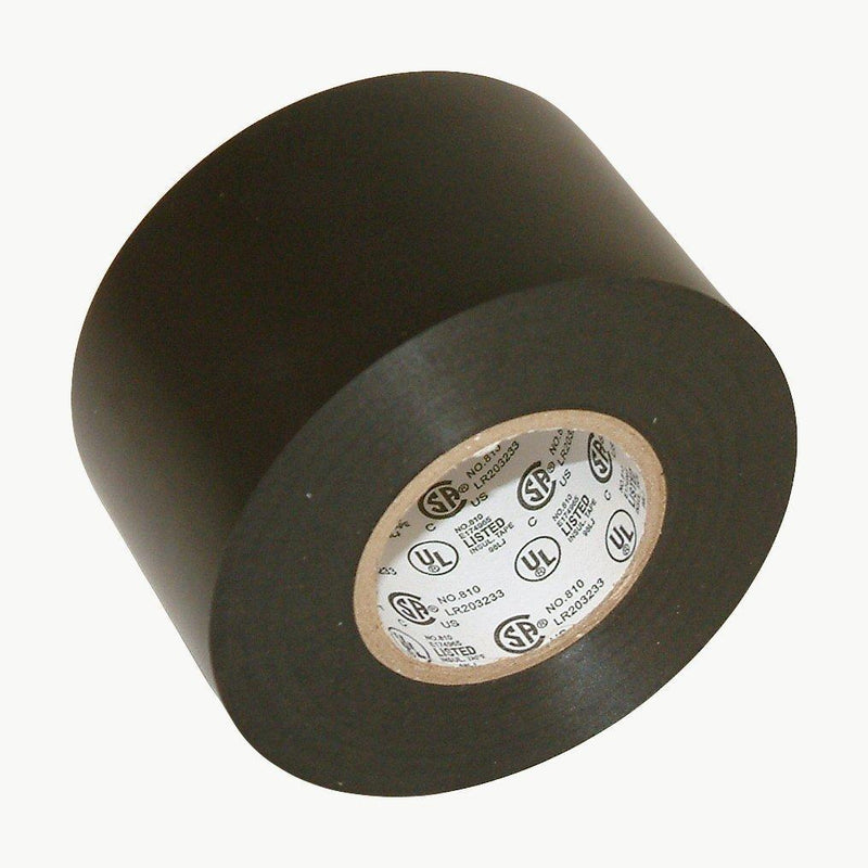 JVCC EL7566-AW Premium Grade Electrical Tape: 2 in. x 66 ft. (Black)