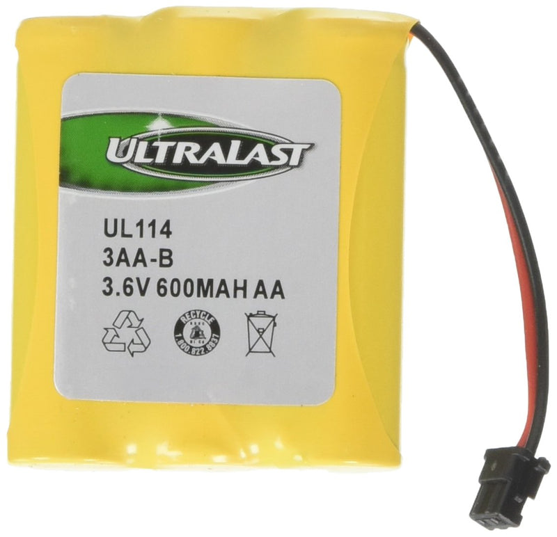 Ultralast UL-114 Cordless Phone Battery for Cobra, Panasonic, Sharp, Sony and Uniden