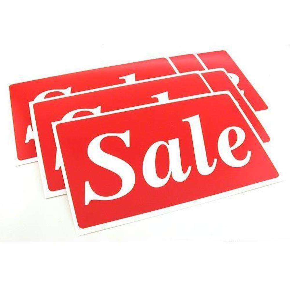 FindingKing 6 Sale Display Signs Window Wall Showcase Message Unit