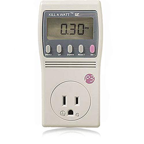 P3 International P4460 Kill A Watt EZ Electricity Usage Monitor 1 Pack grey
