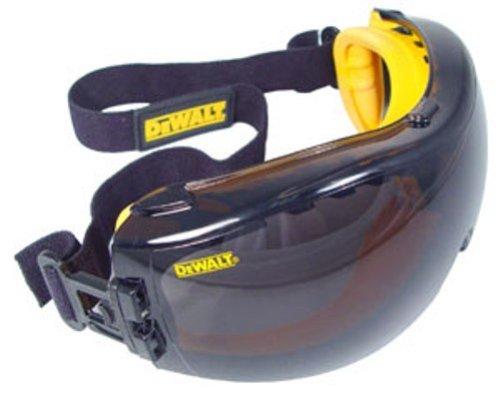 DEWALT - DPG82-21C Dewalt DPG82-21 Concealer Smoke Anti-Fog Dual Mold Safety Goggle Smoke Lens