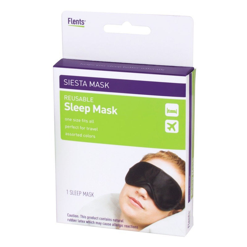 Flents Sleep Mask, One Size Fits All, Great for Travel & Sleeping Pack of 1