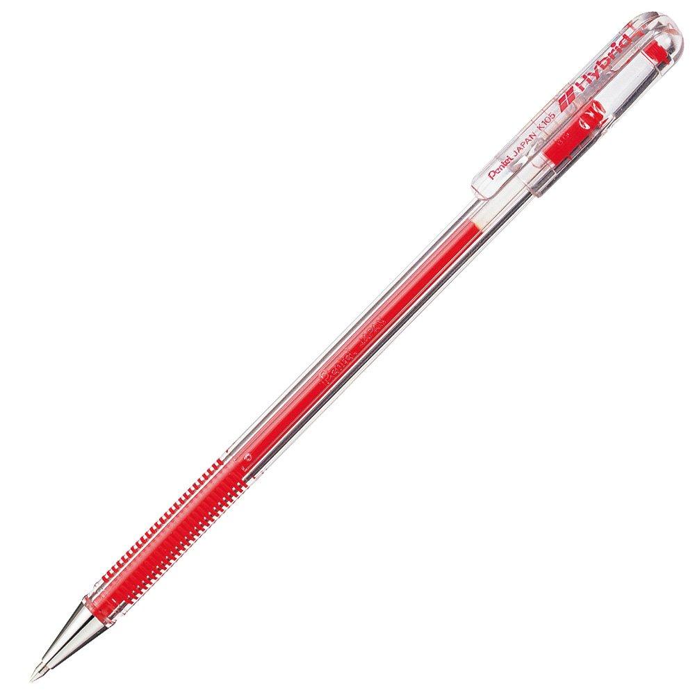 Pentel hybrid stitch grip 0.5mm [10 packs] red K105-GB (japan import)