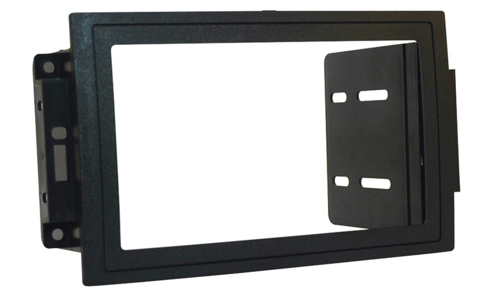 Scosche CR1289B Compatible with 2005-08 Chrysler / Dodge / Jeep ISO Double DIN & DIN+Pocket Dash Kit, models w/Nav