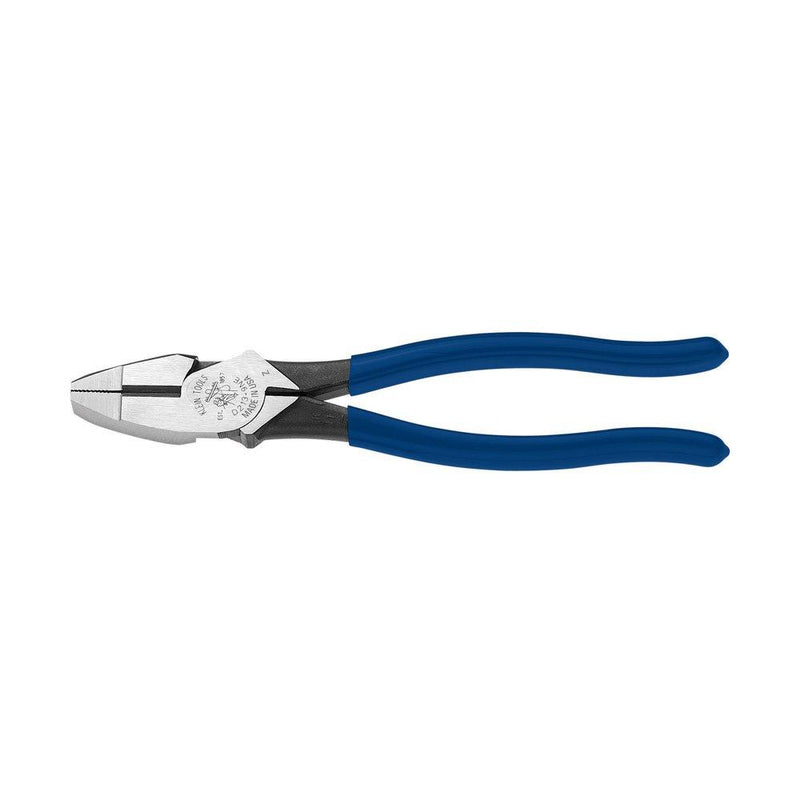 Klein Tools D213-8NE Lineman's Pliers, High-Leverage Electrical Pliers Cut ACSR, Screws, Nails, Hard Wire, 8-Inch