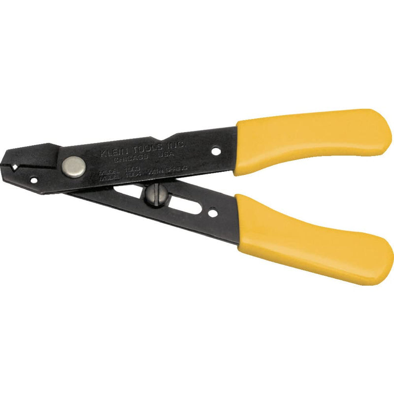 Klein Tools 1003 Wire Stripper and Cutter for Solid and Stranded Wire, Compact Standard