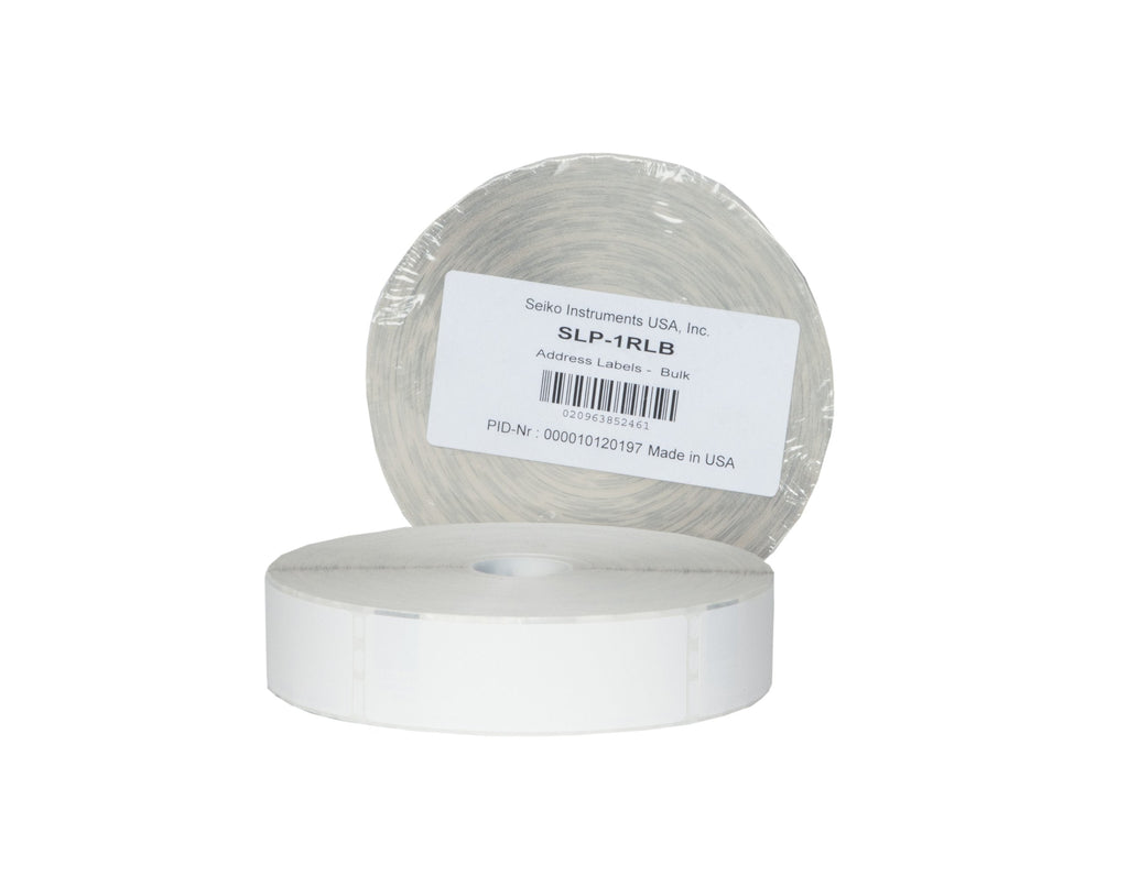 Seiko Instruments White Address Labels for Smart Label Printer 650 and 650SE (SLP-1RLB)