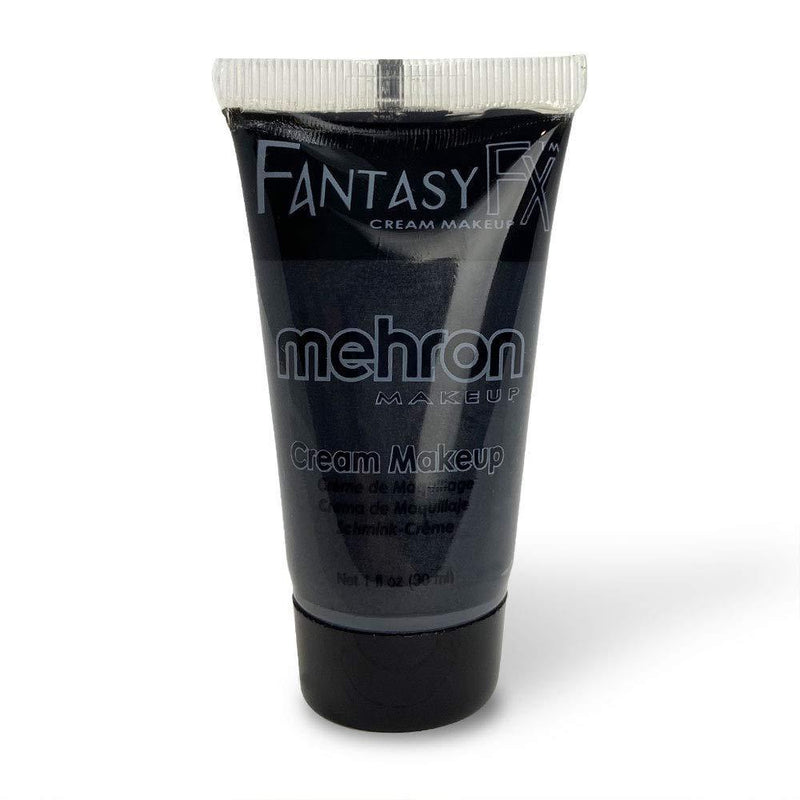 Mehron Makeup Fantasy F/X Water Based Face & Body Paint (1 oz) (BLACK) Black
