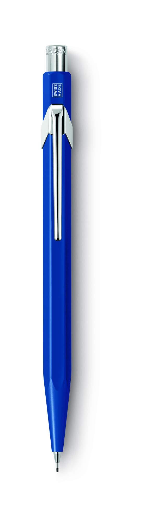 Caran D'ache 844 Metal Mechanical Pencil 0.7mm - Sapphire Blue (844.150)