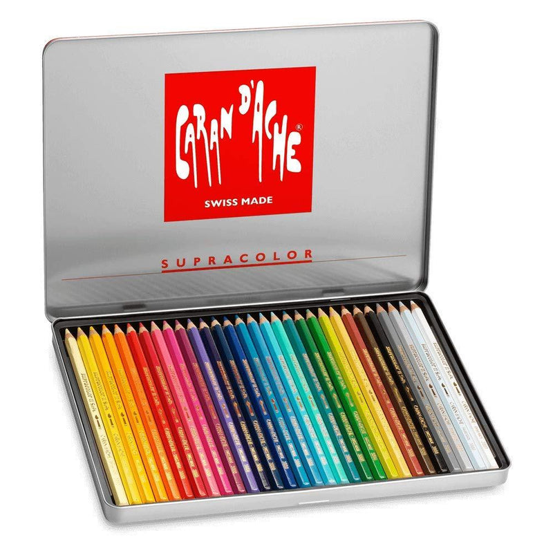 Caran d'Ache Supracolor Metal Box Set Of 30