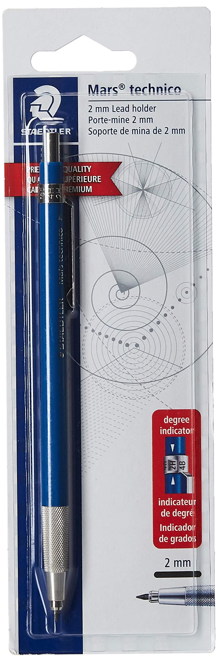 Staedtler Mars 780 Technical Mechanical Pencil, 2mm. 780BK standart