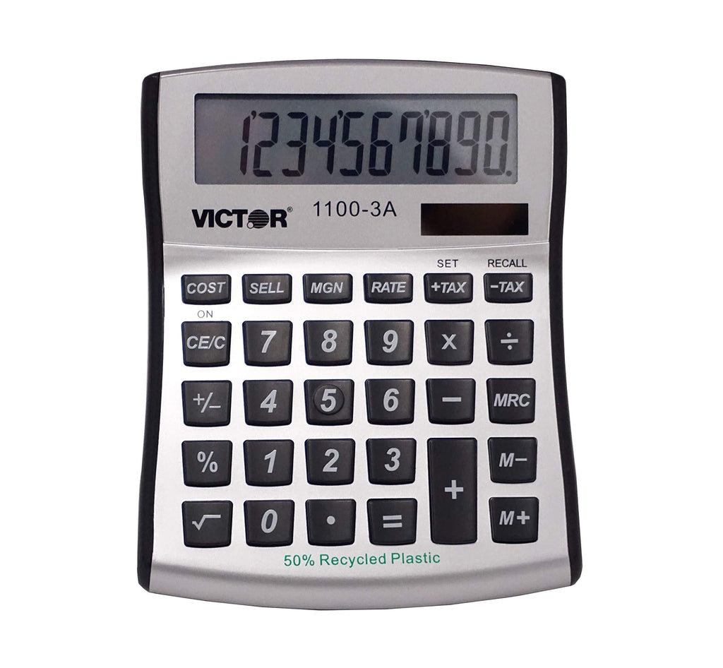 Victor 10-Digit Desktop Calculator (11003A) 1-Pack