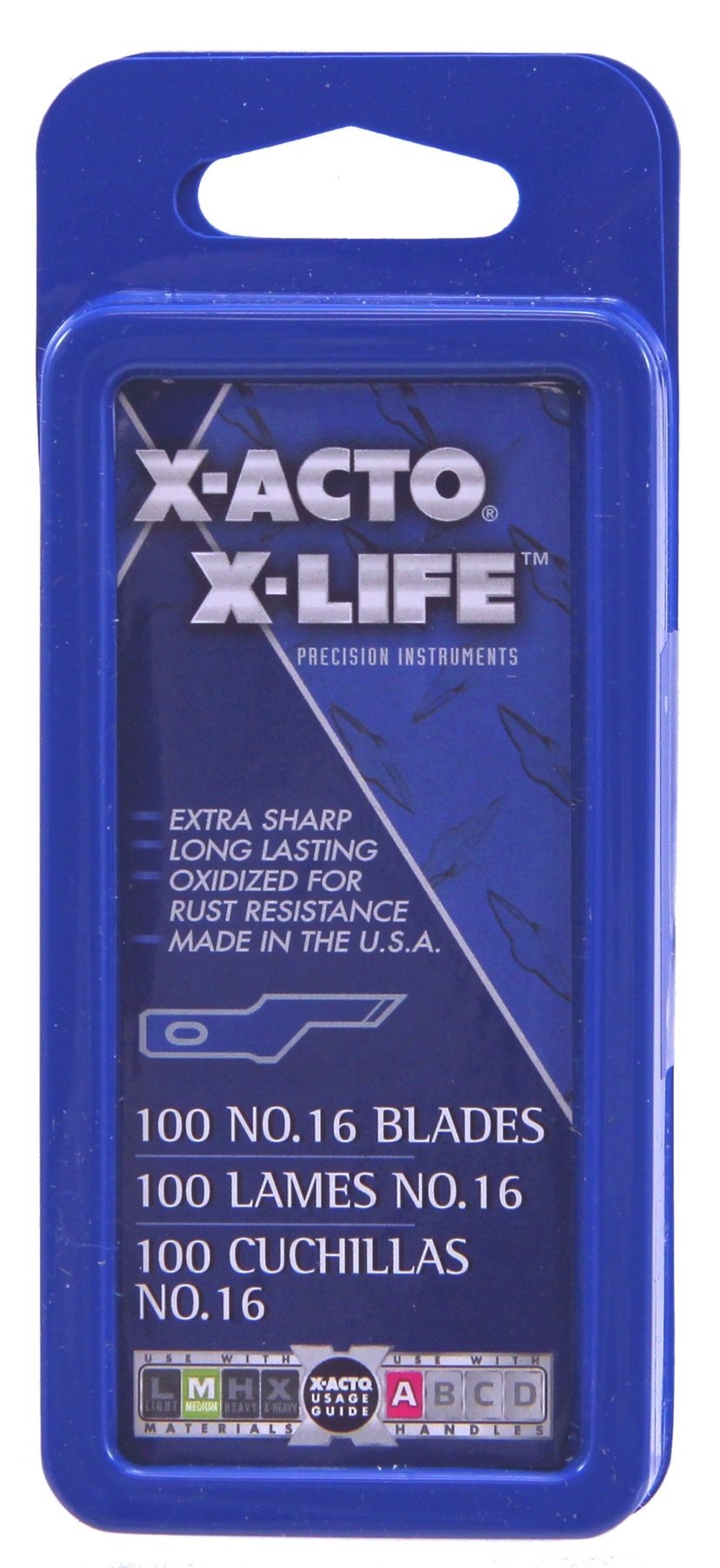 X-Acto X-Life No. 16 Scoring Blades 100 Blades