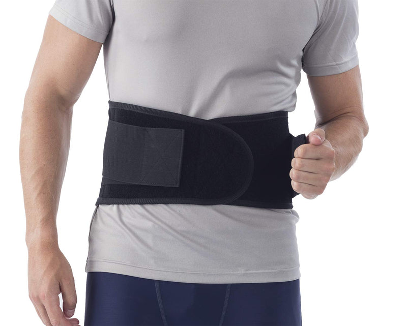NYOrtho Back Brace Lumbar Support Belt - for Men and Women | Instantly Relieve Lower Back Pain | Maximum Posture and Spine Support, Adjustable, Breathable with Removable Suspenders | Small 26-30 in. Small (Pack of 1)
