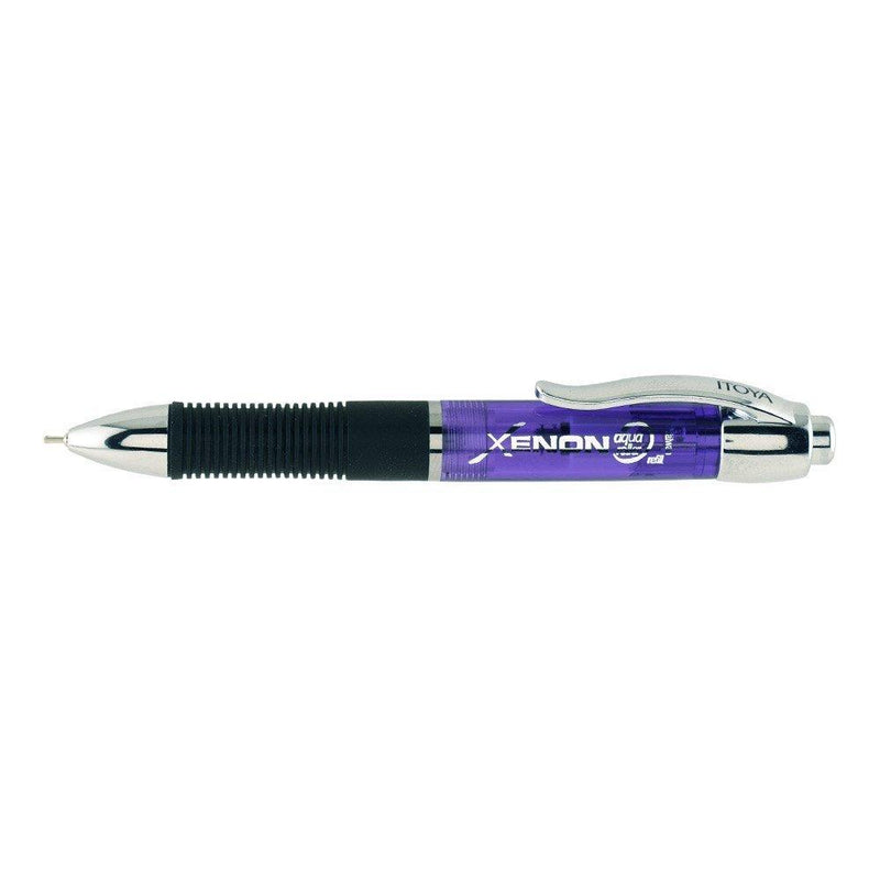 ITOYA Xenon Retractable Rollerball Pen-Amethyst Amethyst