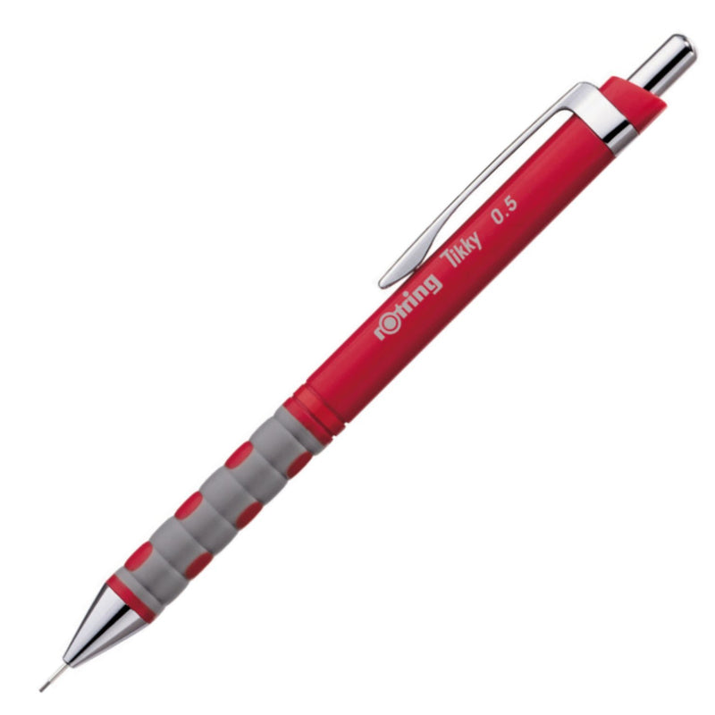 rOtring Mechanical Pencil Tikky, Red, 0.5mm (S0770540) Standard Packaging