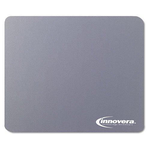 Innovera 52449 Natural Rubber Mouse Pad Gray