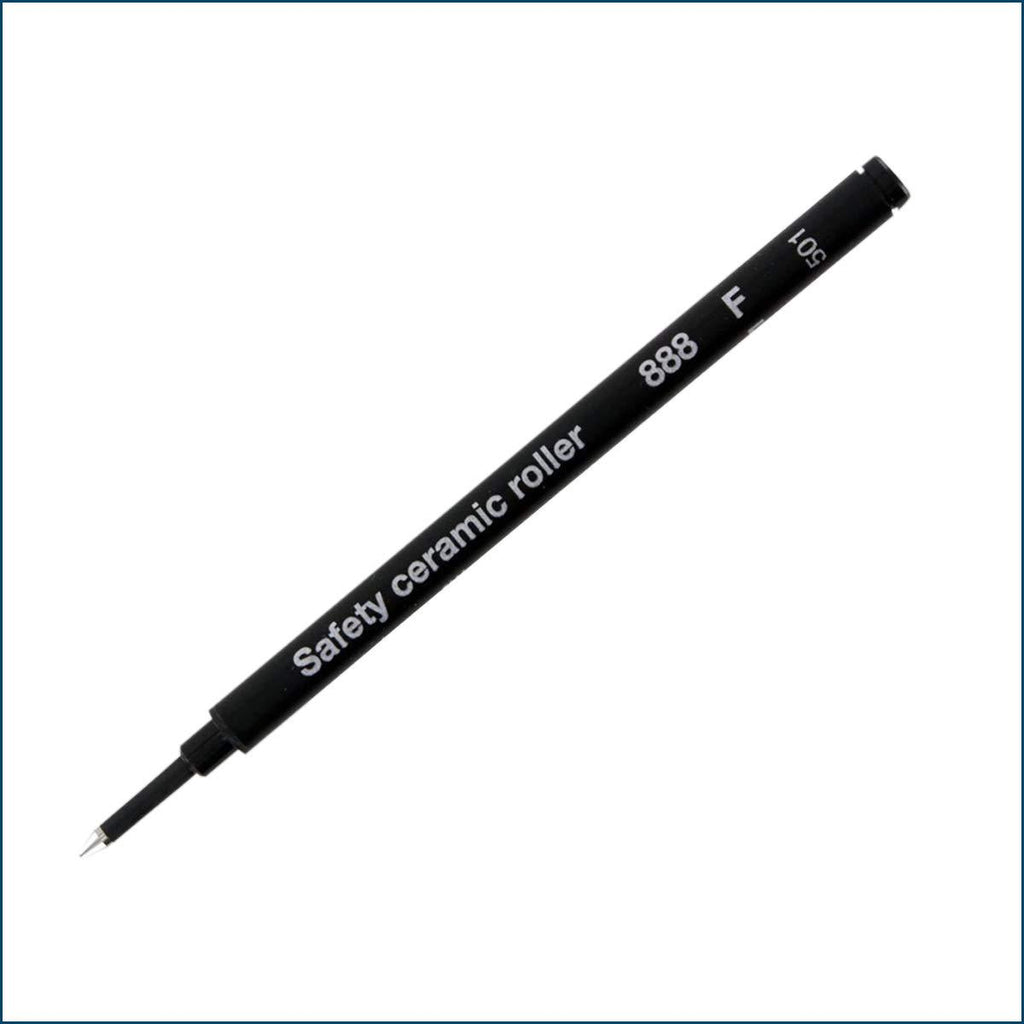 2 Pack - Schmidt 888 Black Fine Rollerball Refill