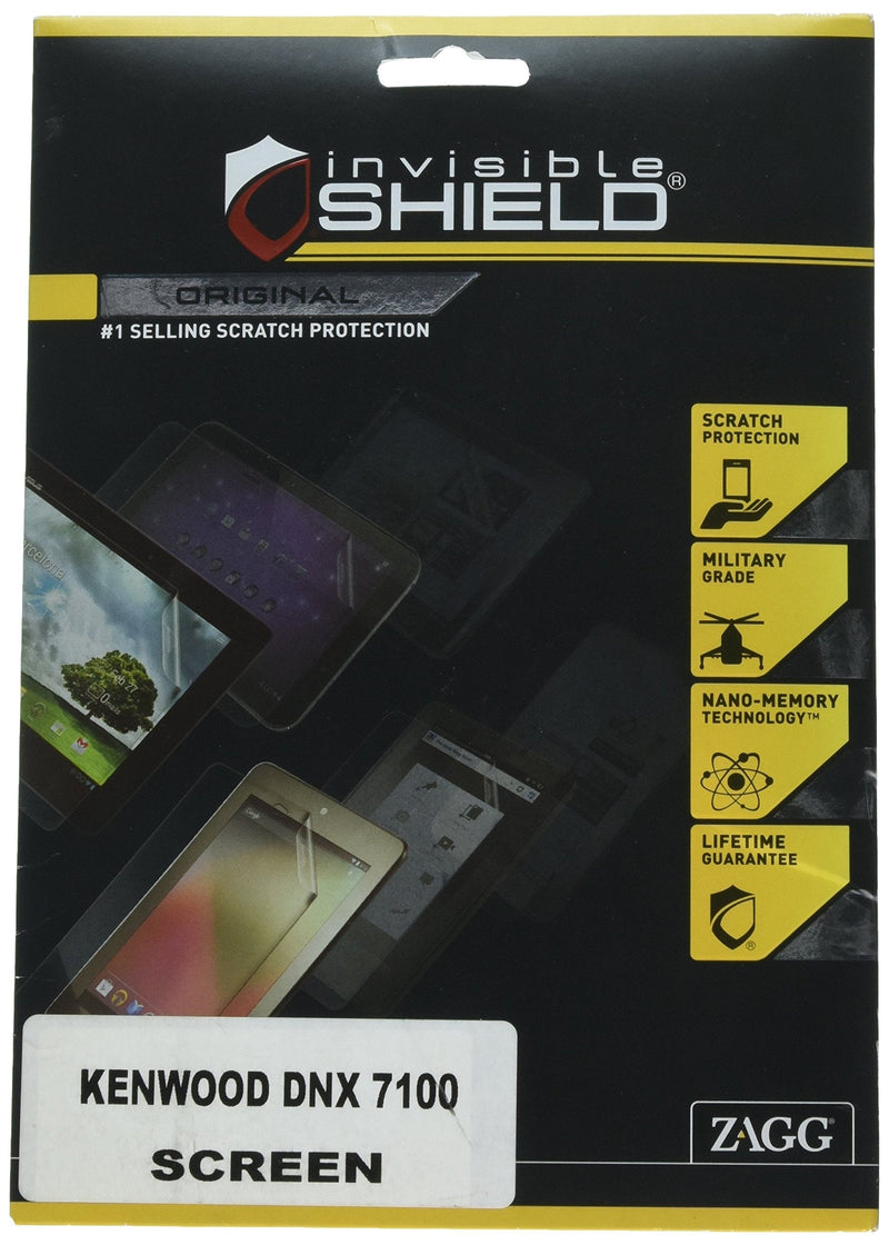 InvisibleShield KENDNX7100S for Kenwood DNX 7100 Screen (Clear) Standard Packaging