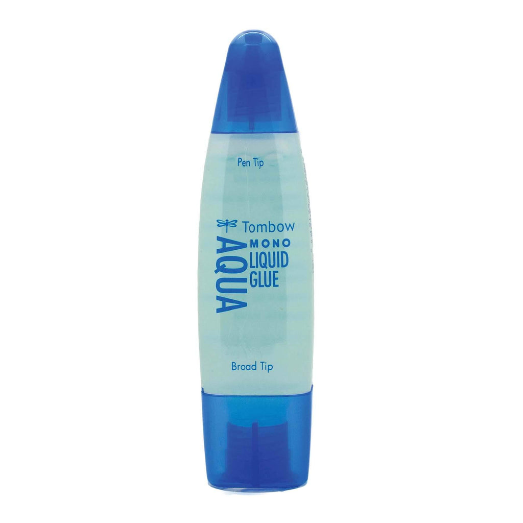 Tombow MONO Aqua Liquid Glue, Permanent Bond, 50 ml, Clear, Carded (62181) Original Version