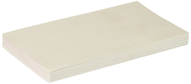 Unruled Index Cards, 3 x 5, White, 500 per Pack