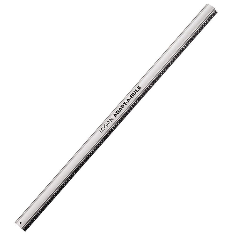 Logan Graphic Products Inc. Adapt-a-Rule Cutting Guide 40 in. Handheld Mat Cutter and Straight Edge for Matting and Framing