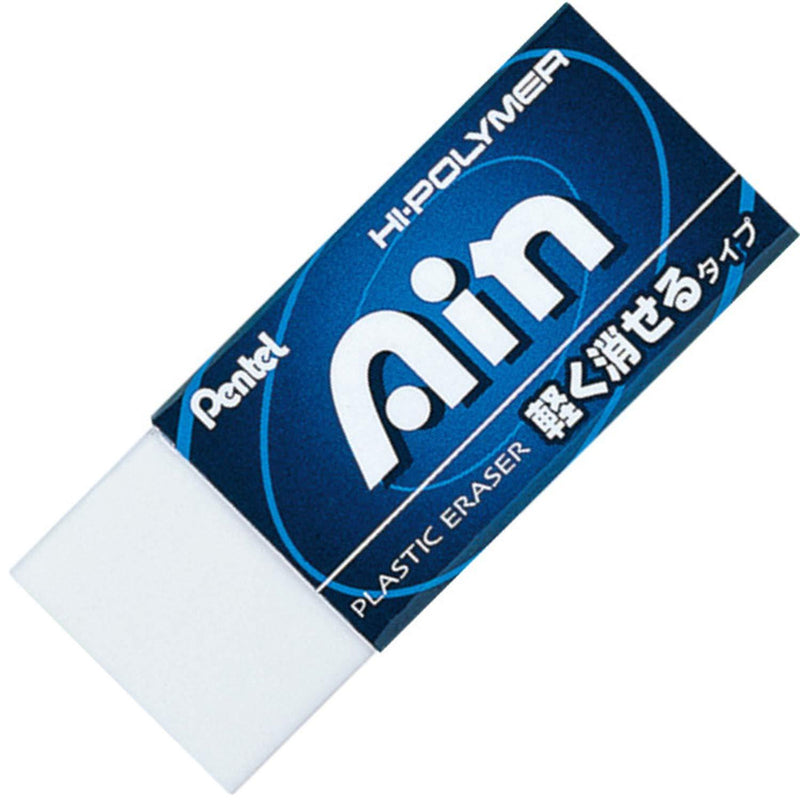 Pentel Ain Regular Size Eraser, Black (ZEAH06)