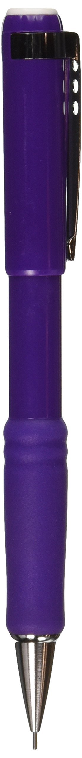 Pentel Automatic Pencil with Twist Eraser, 0.5 mm, Violet Barrel (QE515V) 1