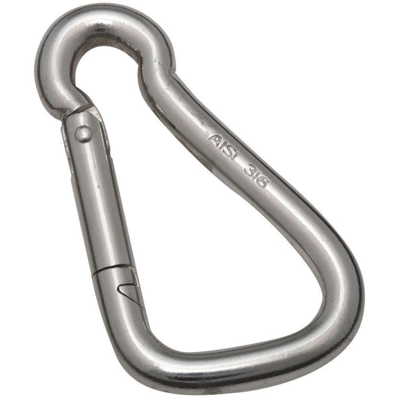 National Hardware N262-394 3166BC Interlocking Spring Snap in Stainless Steel 5/16" x 2-3/8"- 5/16" Opening
